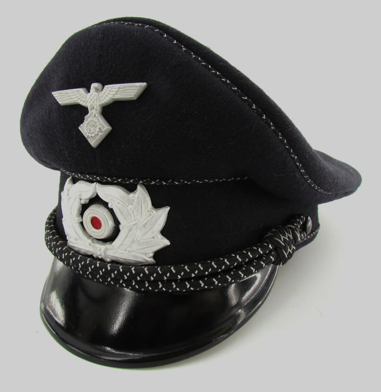 Rare TeNo (Technische Nothilfe) Führeranwärter / Officer Candidate Visor Cap