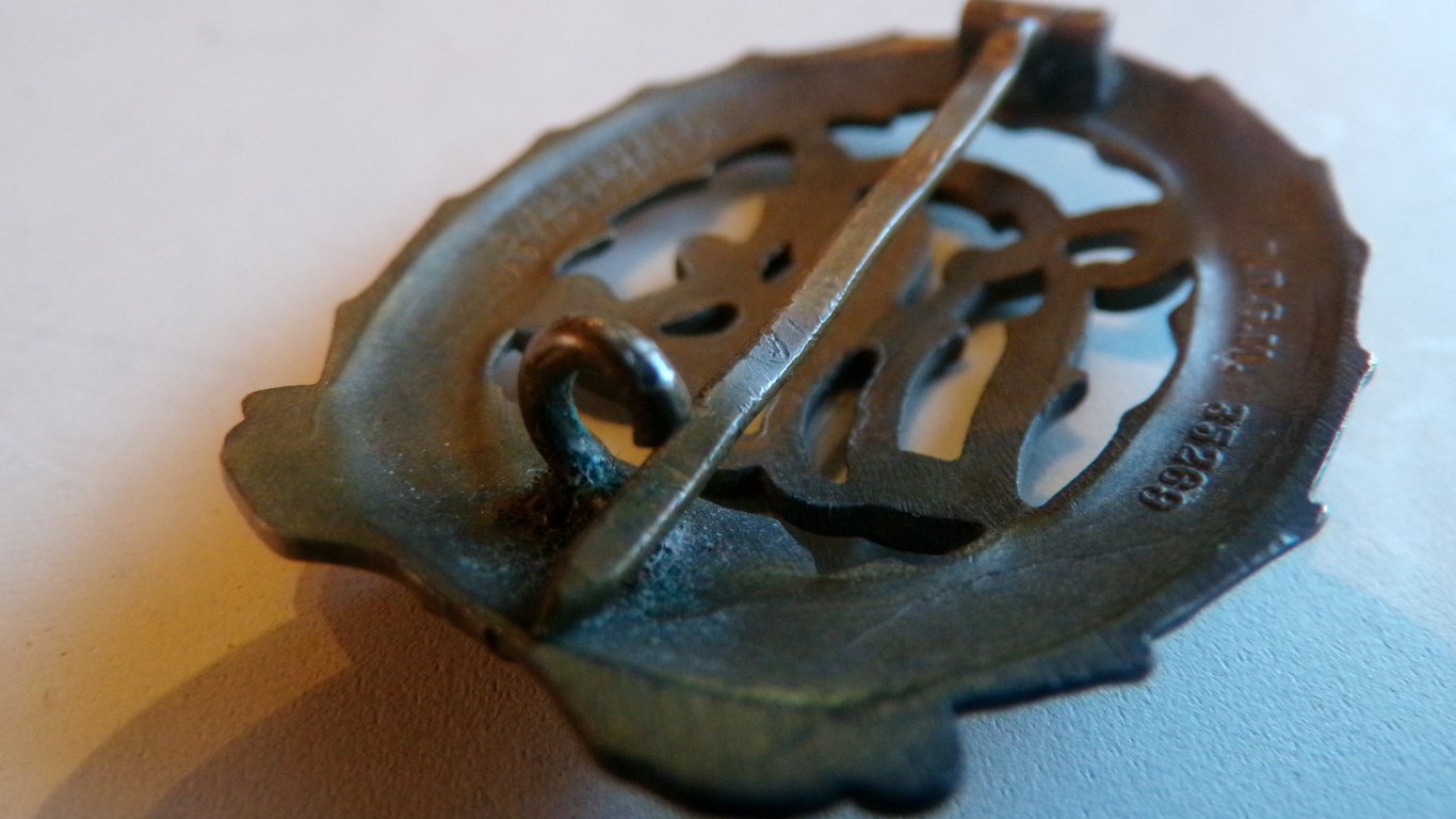 Deutsches Turn u Sportabz. 1919-1934 DRA in Bronze