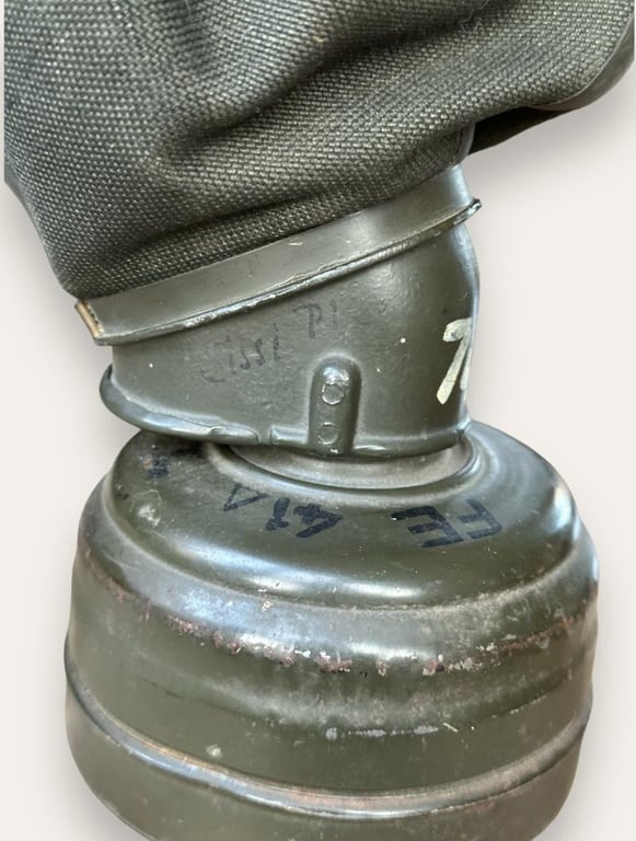 Kriegsmarine Gasmask Canister with straps