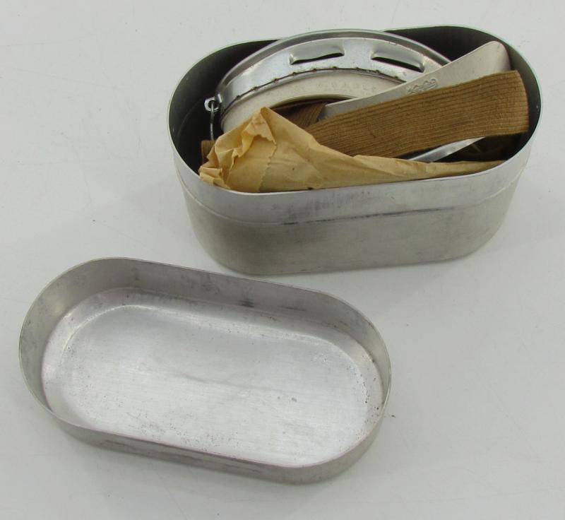 N.Raule Torino 1940's motorcycle goggles, with tin case