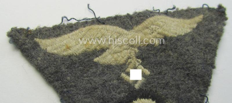 WH (Luftwaffe) so-called: 'M43-pattern'-cap-trapezoid (ie. 'Mützentrapez')