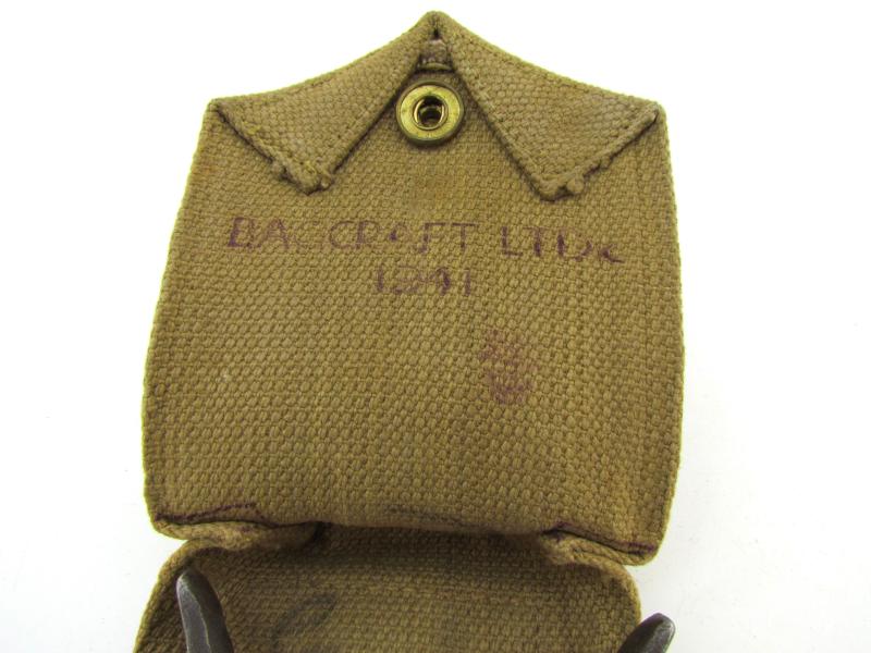 British WWII Wire Cutter in Webbing Cover