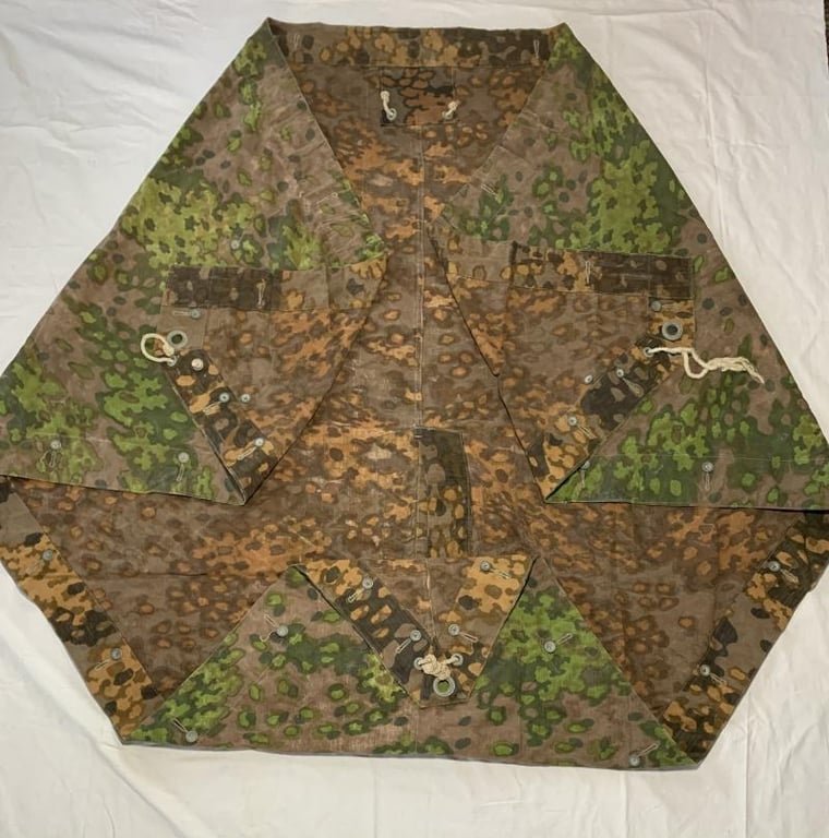 Waffen-SS Oakleaf Shelter Quarter 'Zeltbahn'