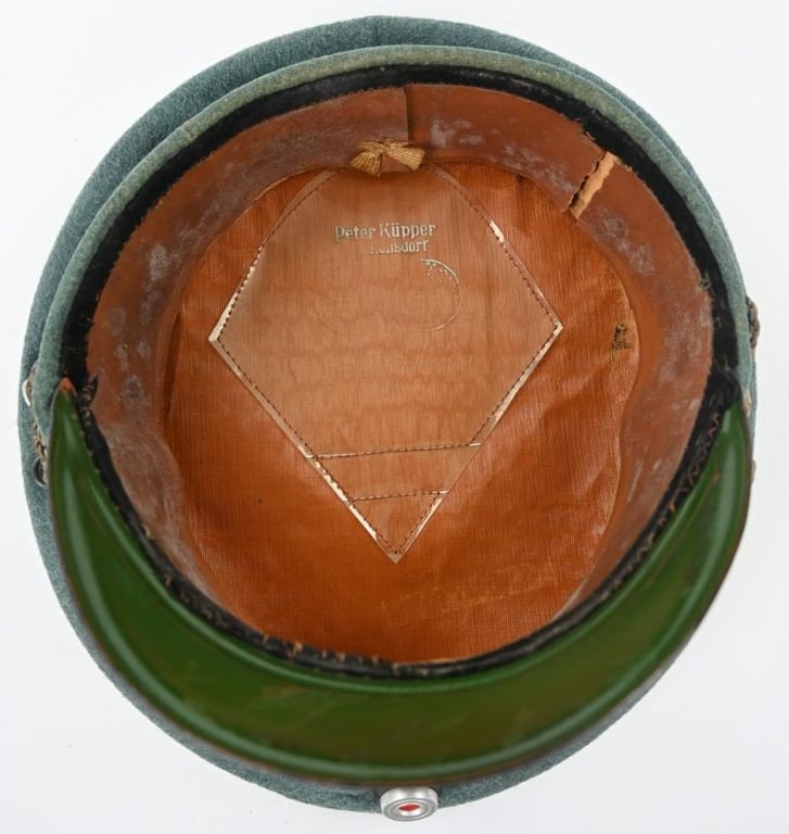 German 'Schutzpolizei' Officers Visor Cap