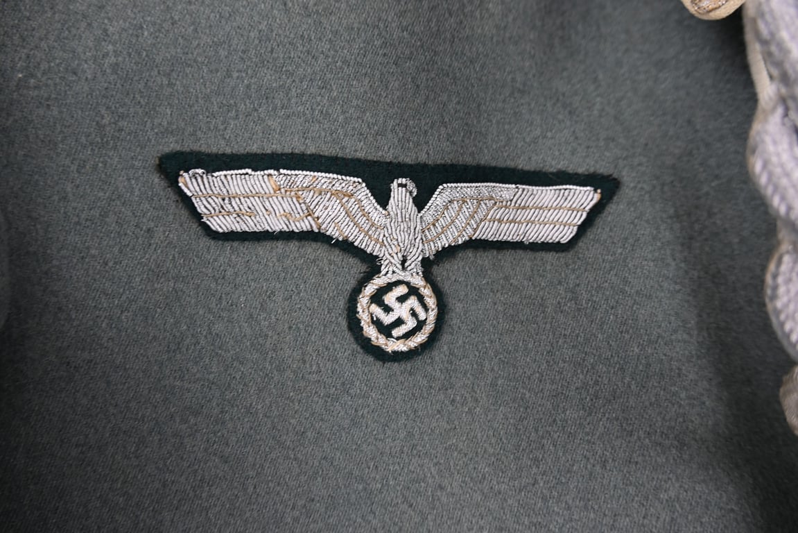 German WH NCO Parade Dress Tunic Infantry Regiment 16 Standard-Bearer