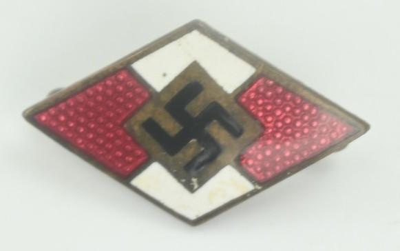 German Hitler Youth Cap Badge