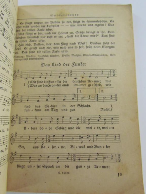 Songbook: Neue Kriegslieder - The Führer has Called