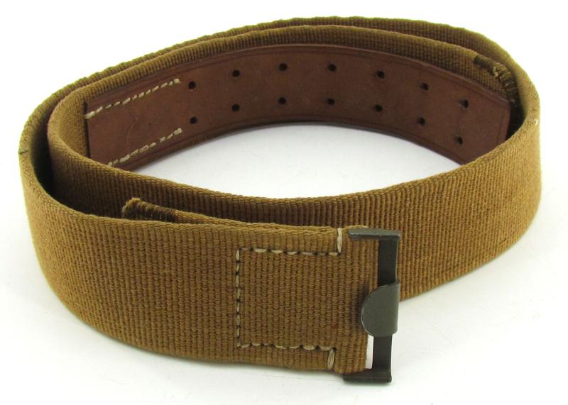 Wehrmacht tropical webbing belt 1942 ( Mint )