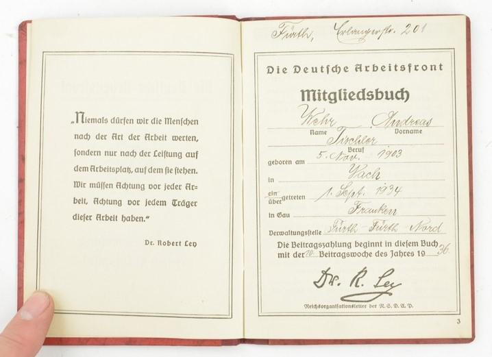 German DAF Memberpass