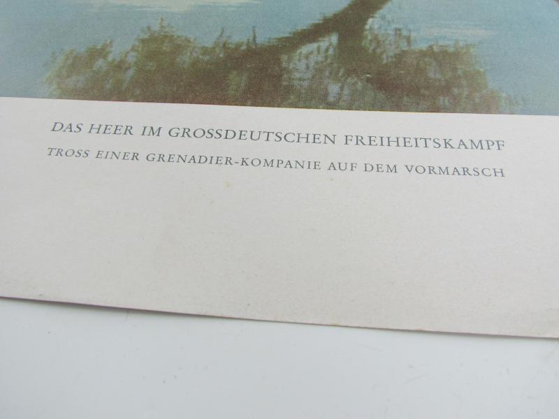 German.Printed Photo,”Das Heer Im Grossdeutschen Freiheitskampf