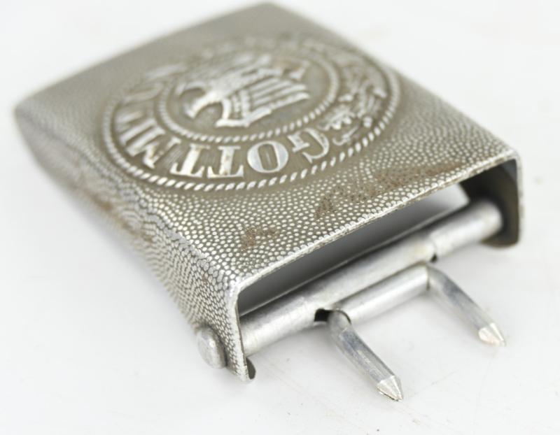 German WH Pebbled Beltbuckle