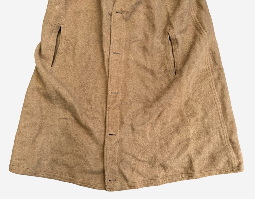 U.S. WWII Army Long Wool Overcoat Liner Vest