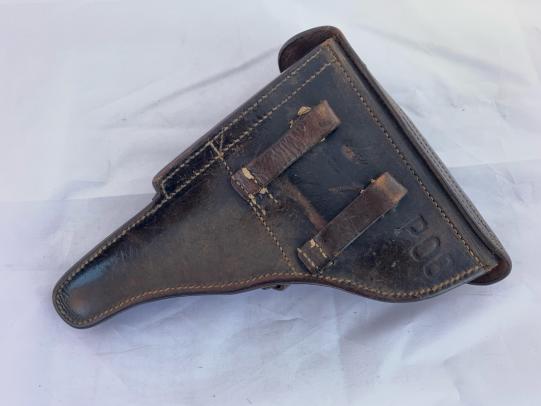 WH (Heer)/Waffen-SS Leather P08 Holster -1941-