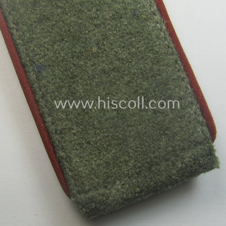 Single, WH (Heeres) EM-type (ie. 'M41 o. M43'-pattern) shoulderstrap: 'Soldat der Kradschützenbtle. der Pz.Div. u. Inf.Div. (mot)'