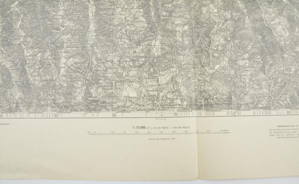 German Mapcard 'Radstadt' Austria