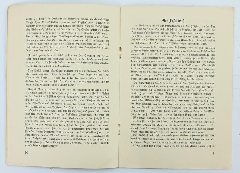 German Hitler Youth Pocket Booklet