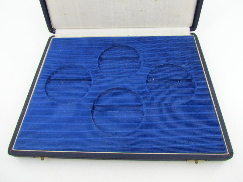 3x Tyrolean Marksmanship Gau Master Shooting Badge in original case ( rare )