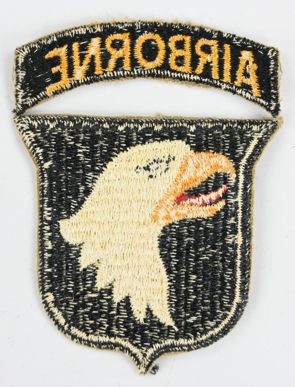 US WW2 101st Airborne Division SSI -Type 2