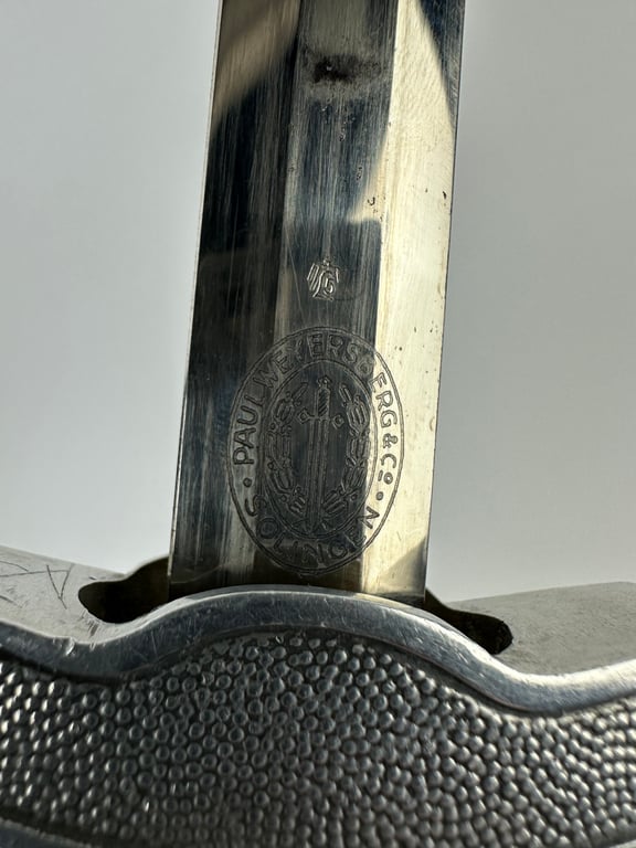WW2 German Luftwaffe Officers Dagger with Portepee