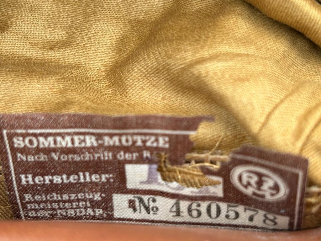 Hitler Youth Overseas Cap with RZM Label