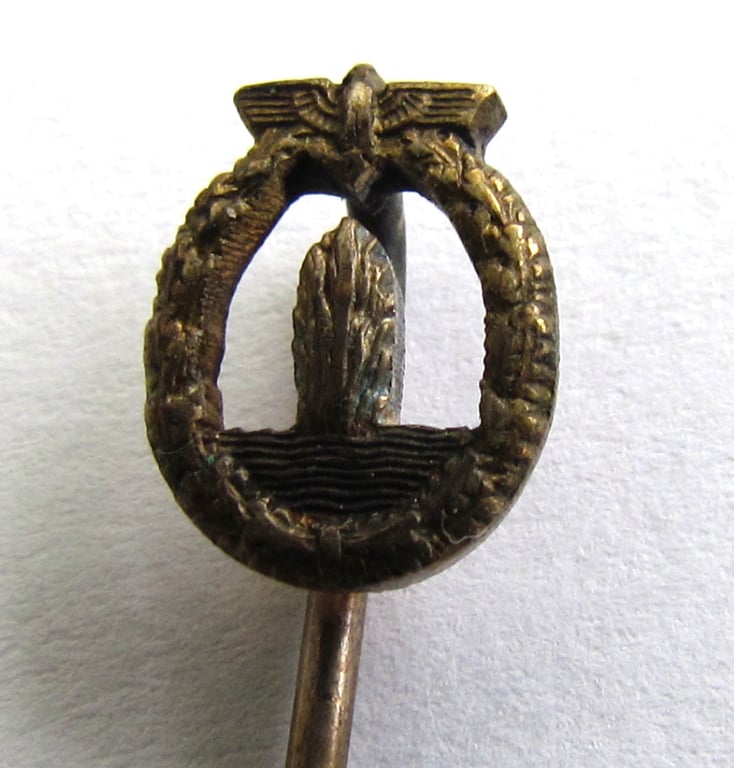 Kriegsmarine minesweeper stick pin