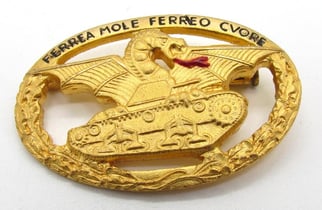 Italy, A WWII Commander’s Tank Badge