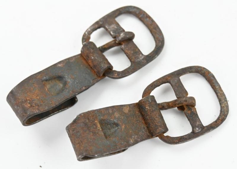 German WH Tornister Belt Hooks