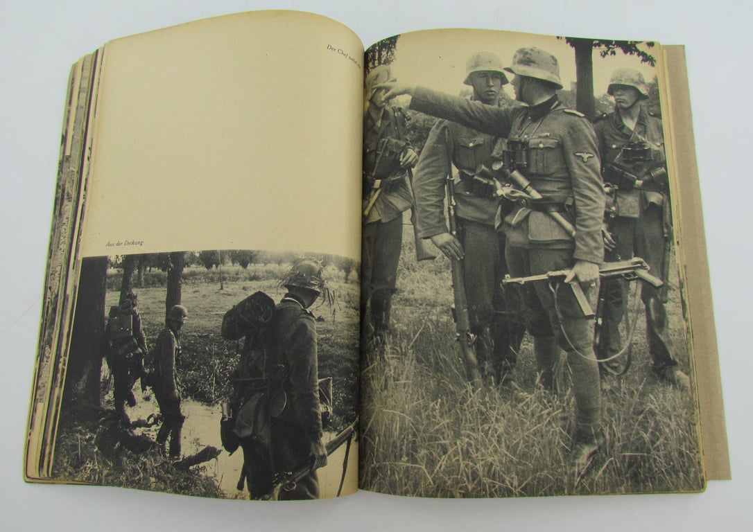 Original Waffen-SS im Westen Photobook (1941)
