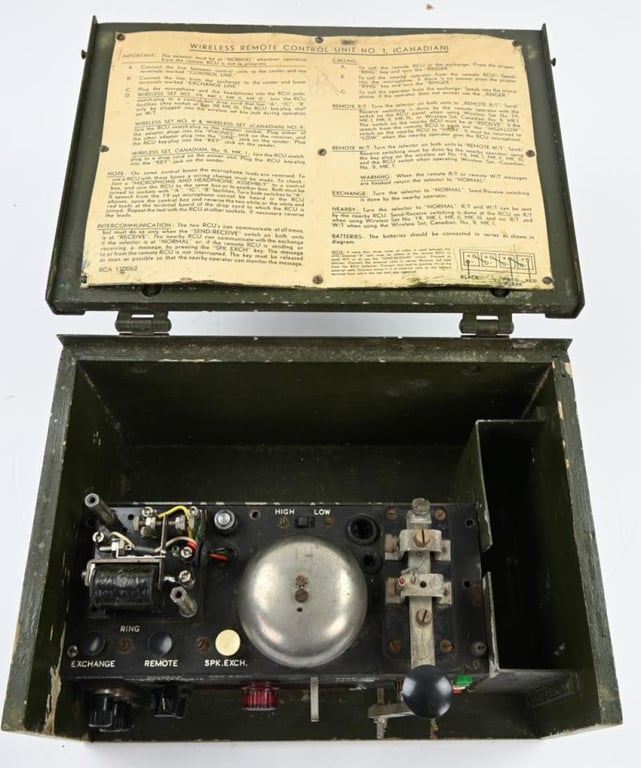 Canadian WW2 Wireless Remote Control Unit No.1