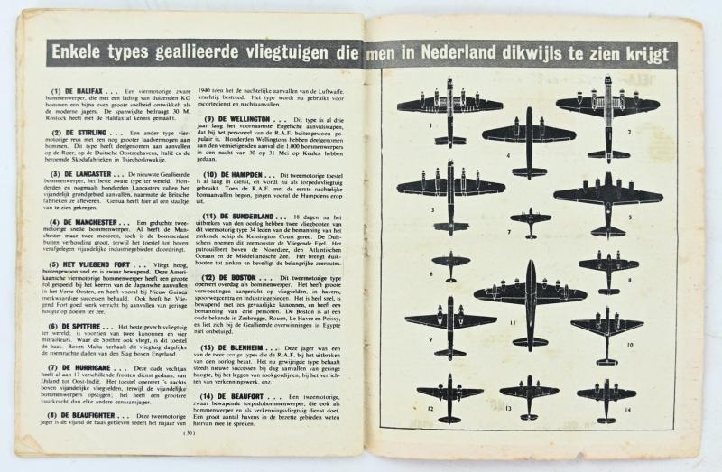 British RAF WW2 Droppingsbooklet 'De Wervelwind'