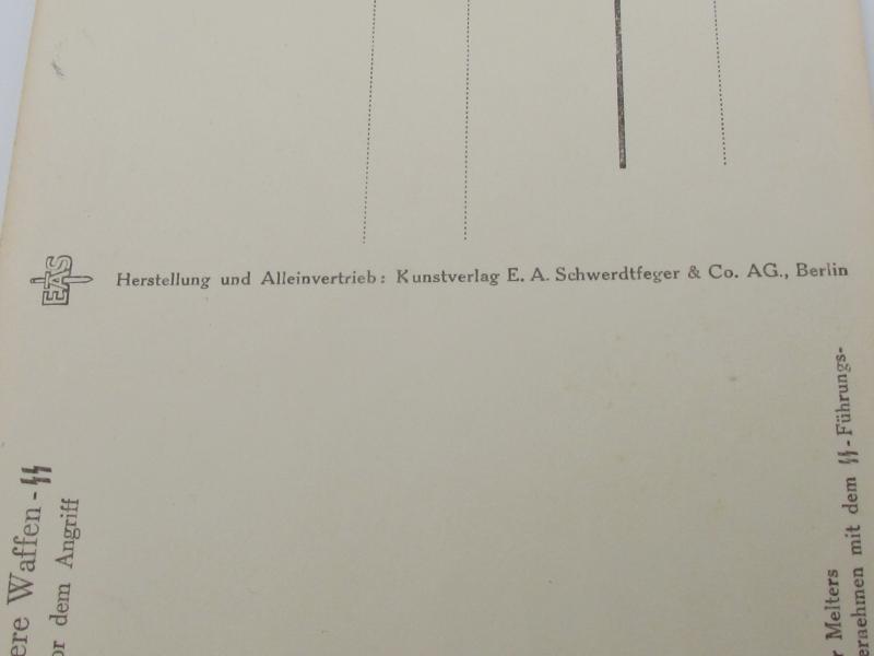 Postcard : Unsere Waffen-SS