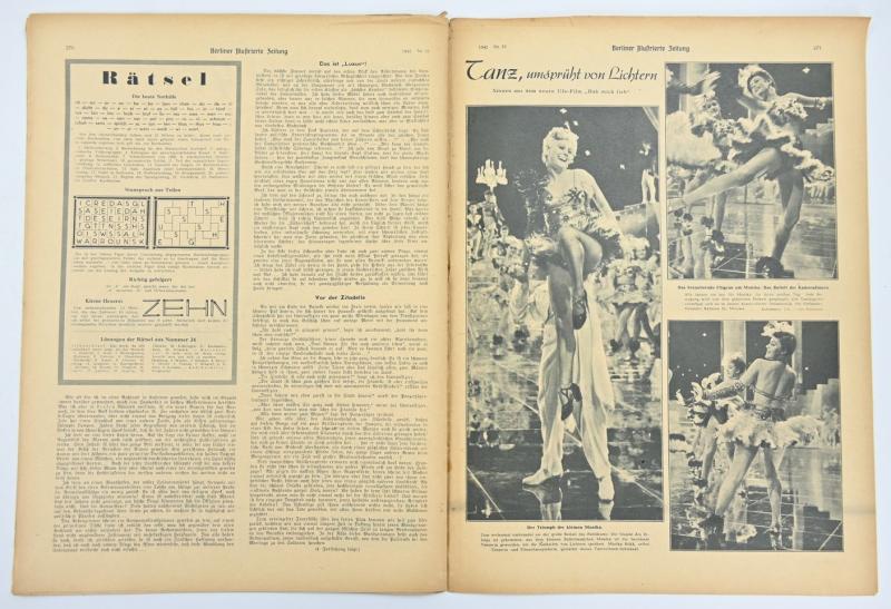 German Berliner Illustrierte Zeitung Newspaper 1942
