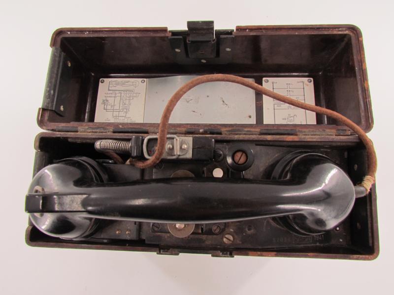 Wehrmacht FF33 Field Telephone ( Saba 1941 )
