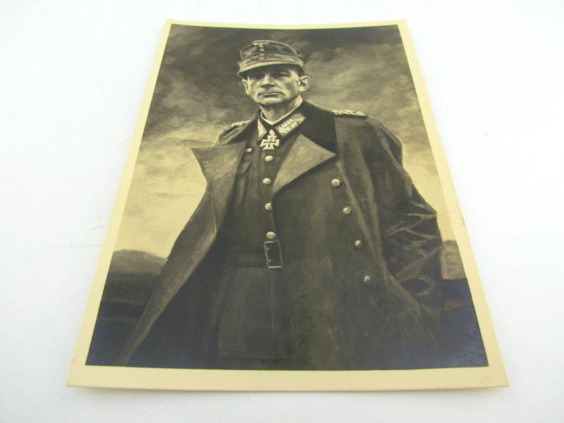 Postcard : General Eduard Dietl