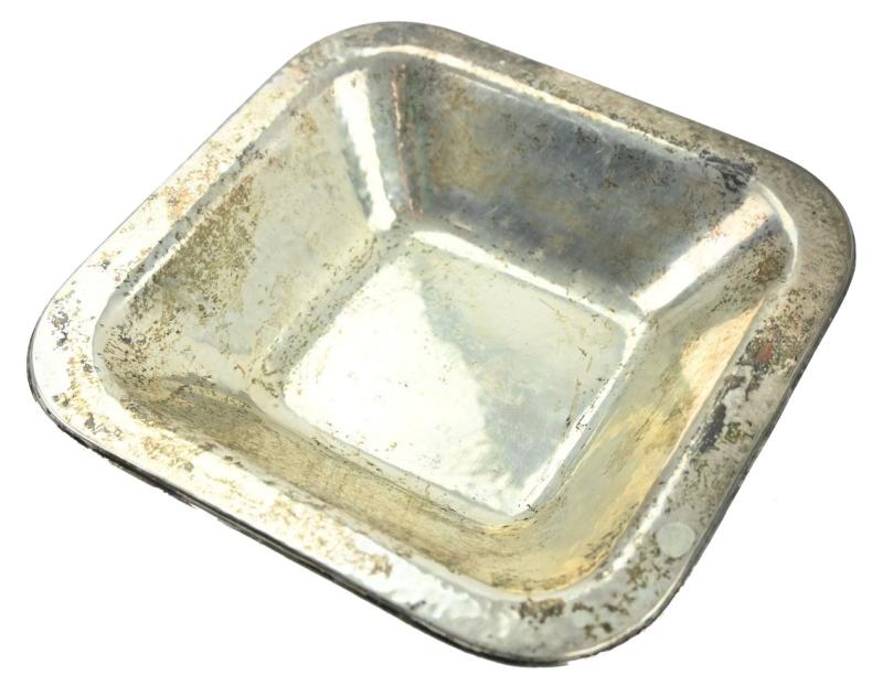German KM/LW Silver Plate 'Festungskommandatur Pillau'