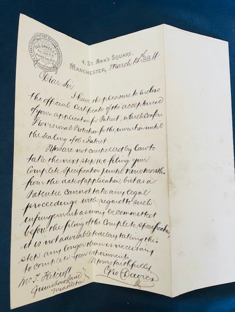 AUTHENTIC 1875 BOXED PATENT DOCUMENT SET WITH QUEEN VICTORIA GREAT WAX SEAL OF THE RELM. ADDITIONAL PHOTOS