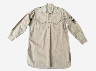 Waffen-SS tropical ‘Sahariana’ Shirt with Insignia