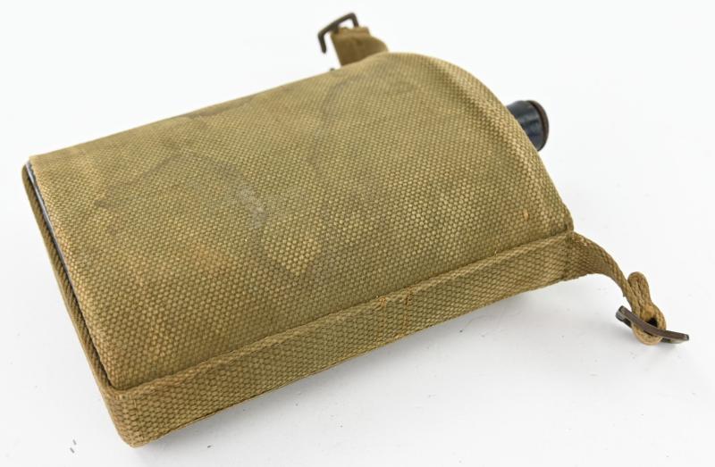 British WW2 Canteen with Carrying Frame