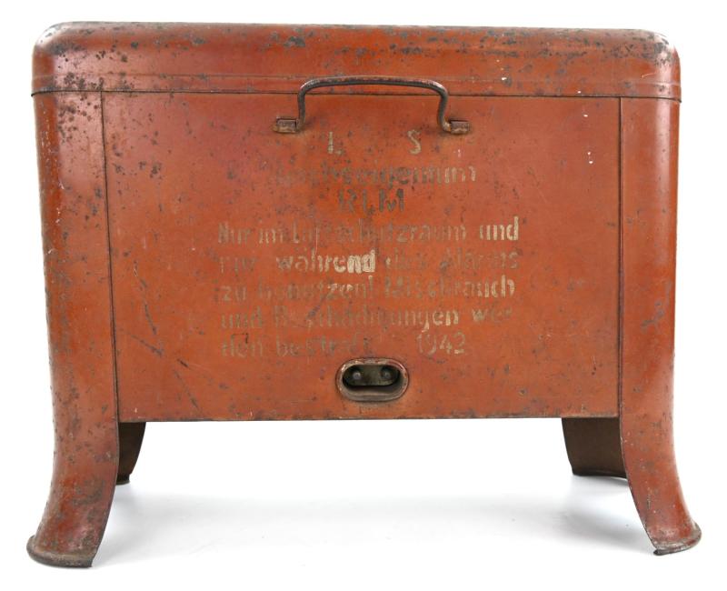 German Luftschutz Airdefense Bunker Heater