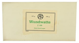 German Pre war Era Medical Cotton Wool