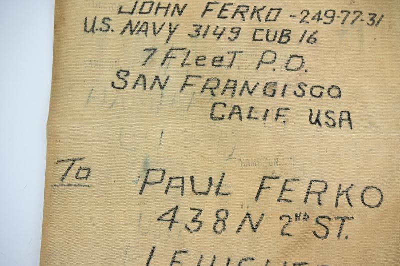 US Navy WW2 named Kit-bag