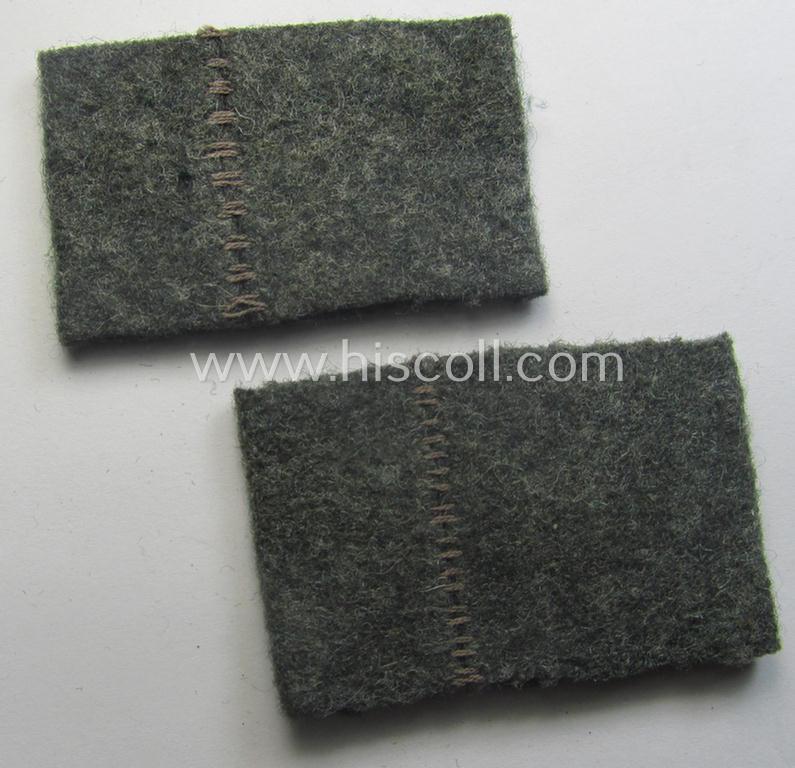 Pair of WH (Heeres) 'Infanterie'-related, 'Schulterstück-Überschuben': 'Soldat des Maschinengewehr-Batallions 13'