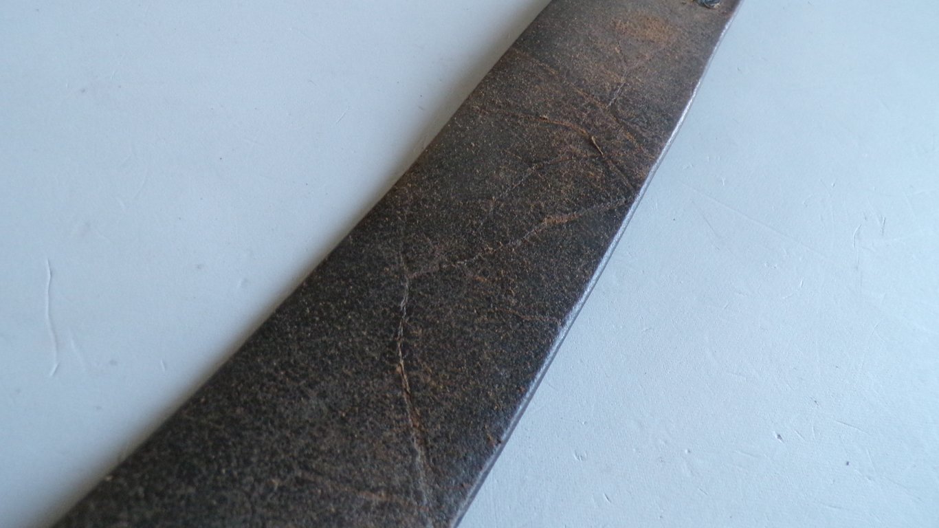 Late war Luftwaffe leather combat belt