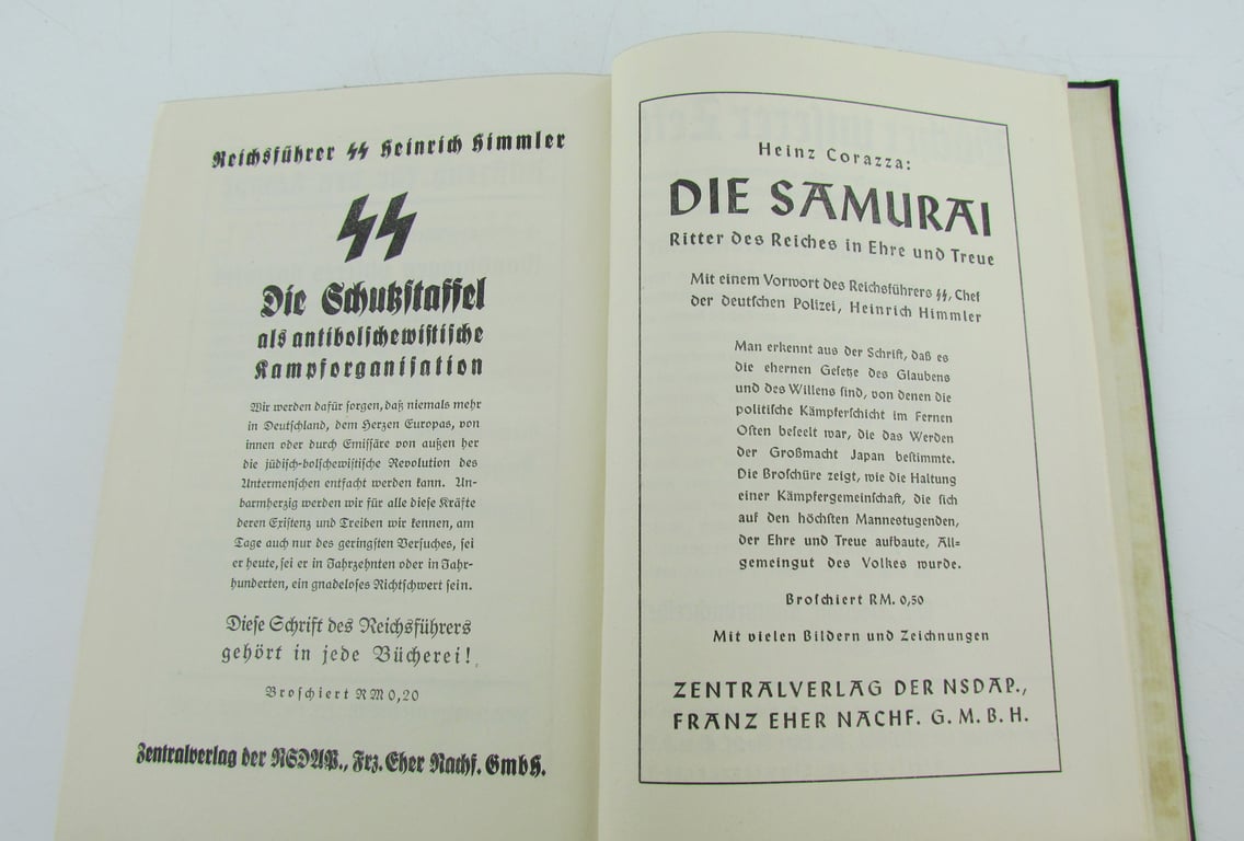 SS Book: 'Auf Hieb und Stich!'