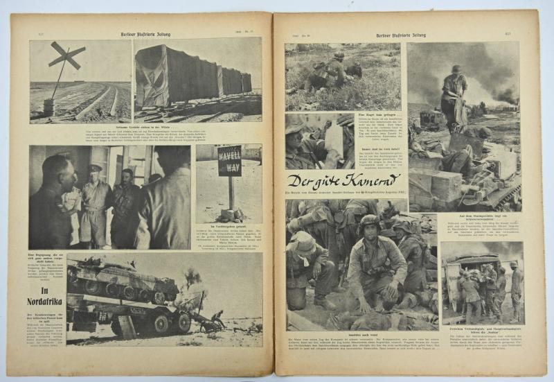 German Berliner Illustrierte Zeitung Newspaper 1942