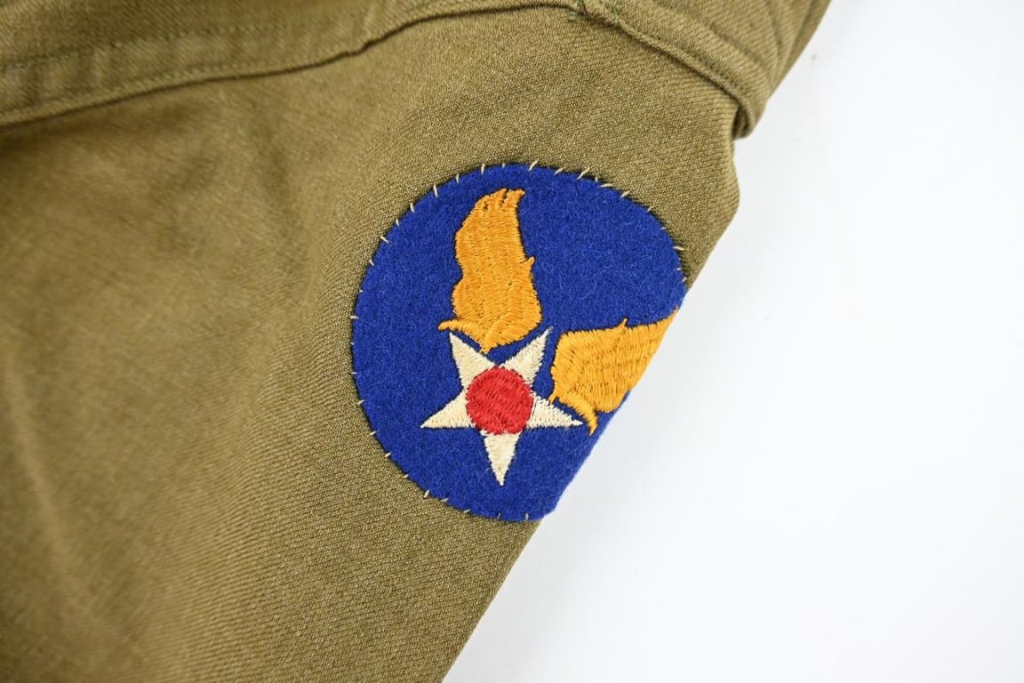 USAAF WW2 Named Wool Shirt with SSI