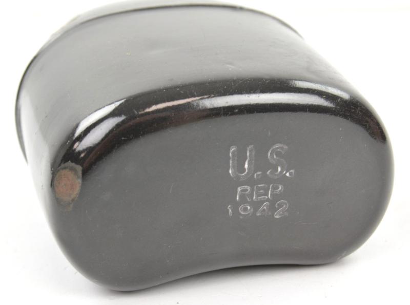 US WW2 M-1942 Enamel Canteen