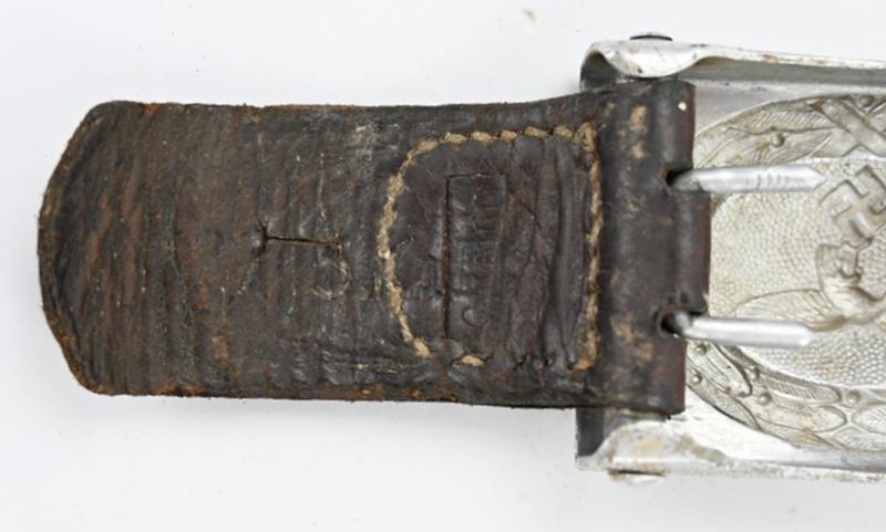 German LW Beltbuckle with Tab 'E.Schneider'
