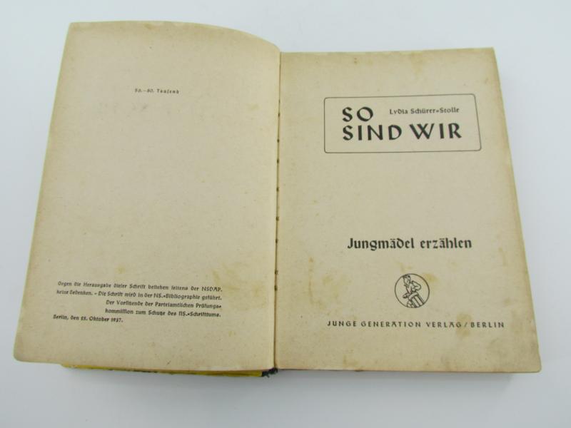 Book : So sind wir ( That's how we are:) Young girls tell their stories