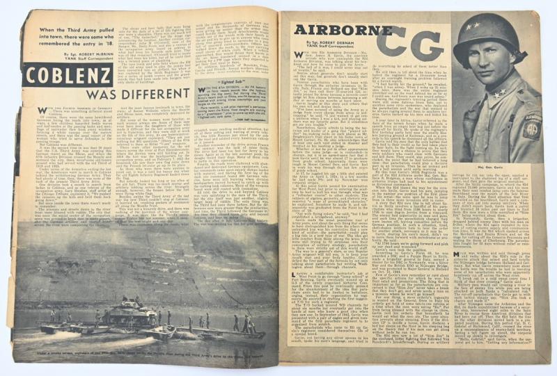 US WW2 Yank Magazine 1 April 1945